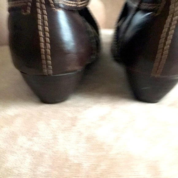 Jazz berry dark brown knee high boots - Picture 6 of 7